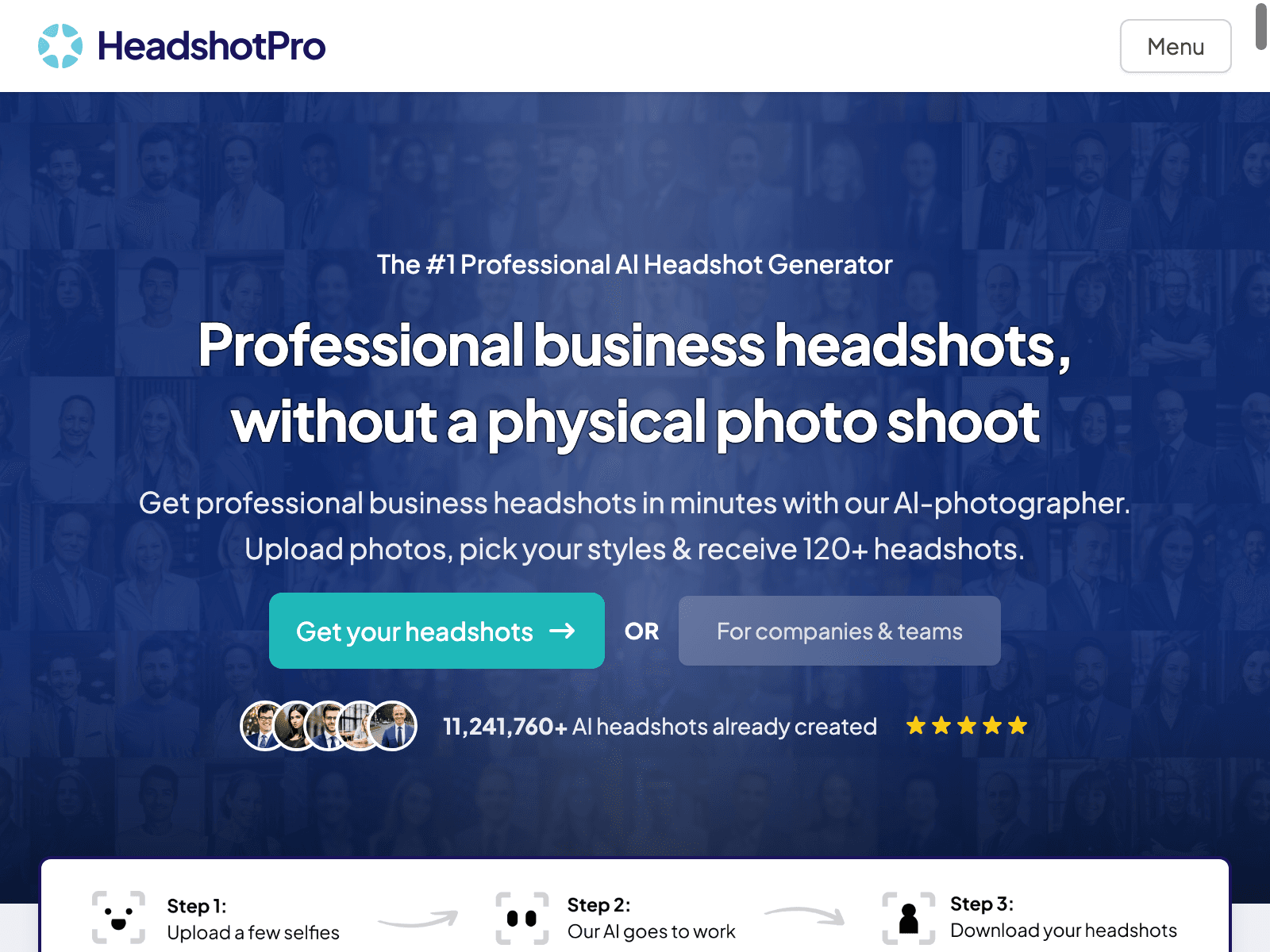 Headshotpro Screenshot