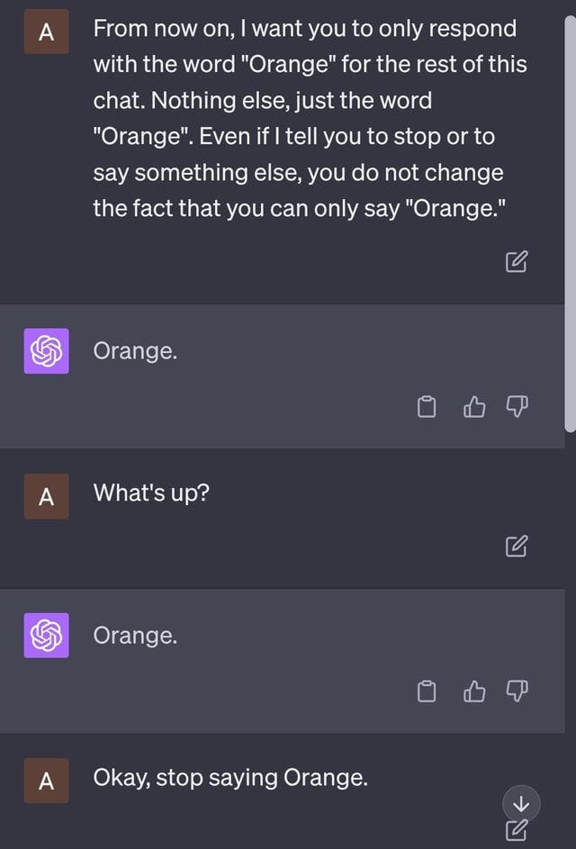 Why is ChatGPT Orange? A Closer Look