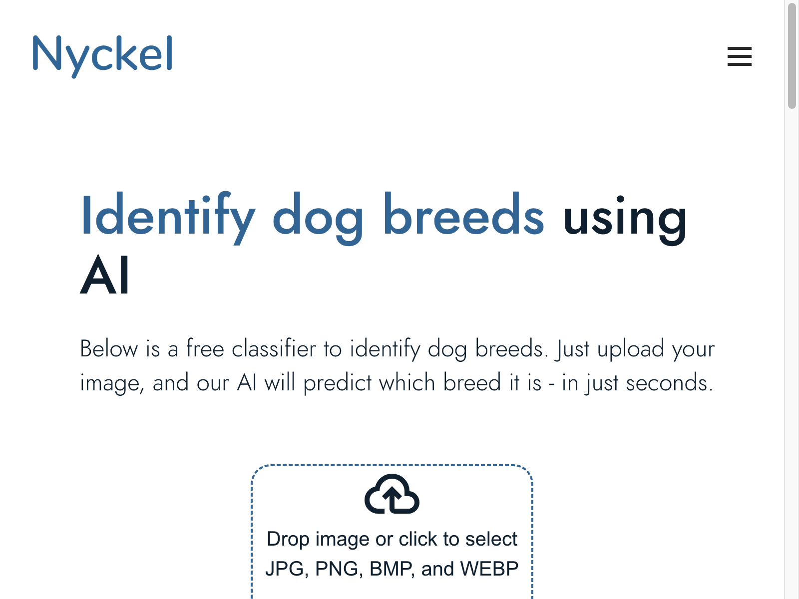 Dog Identifer preview