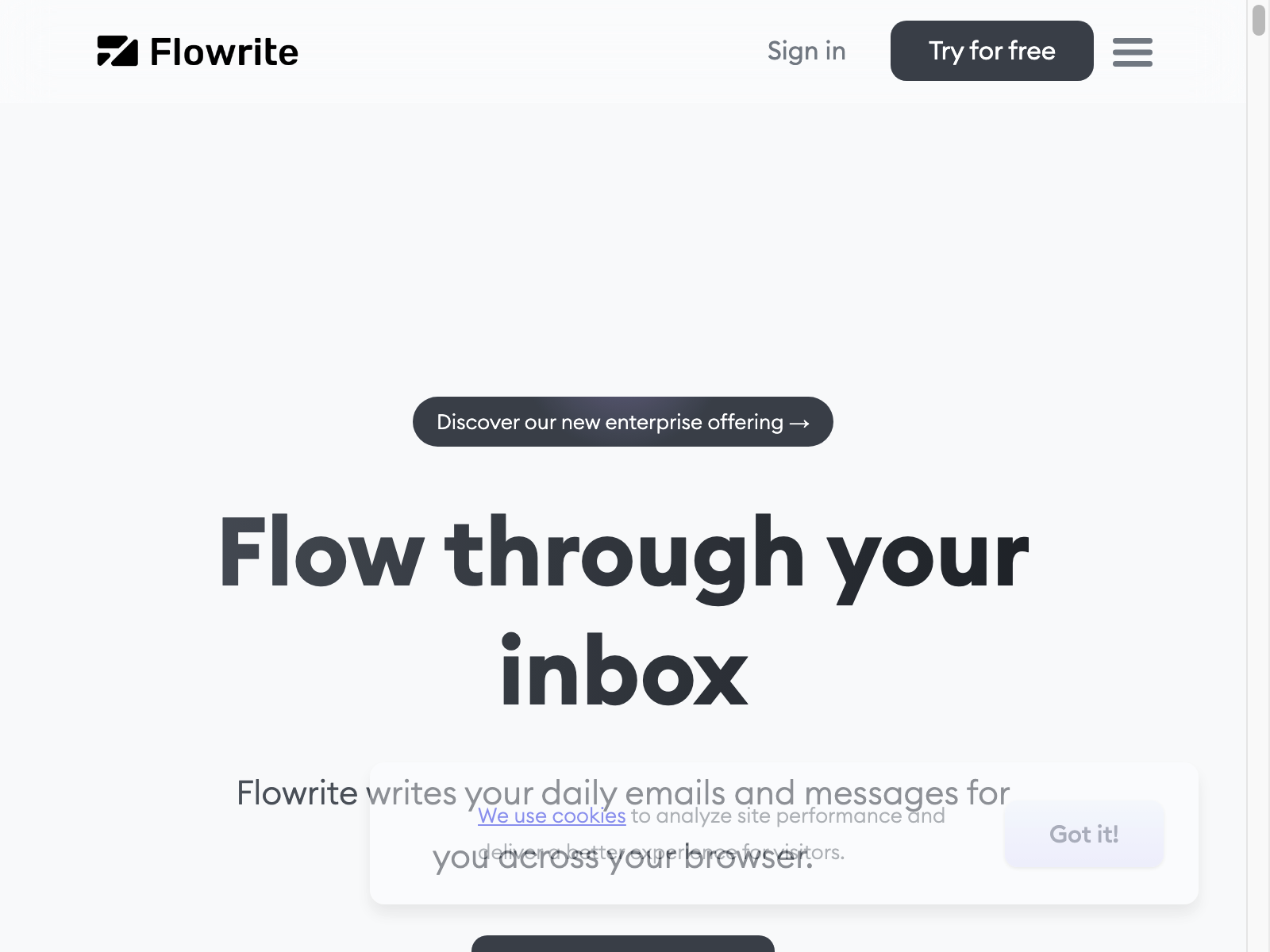 Flowrite preview