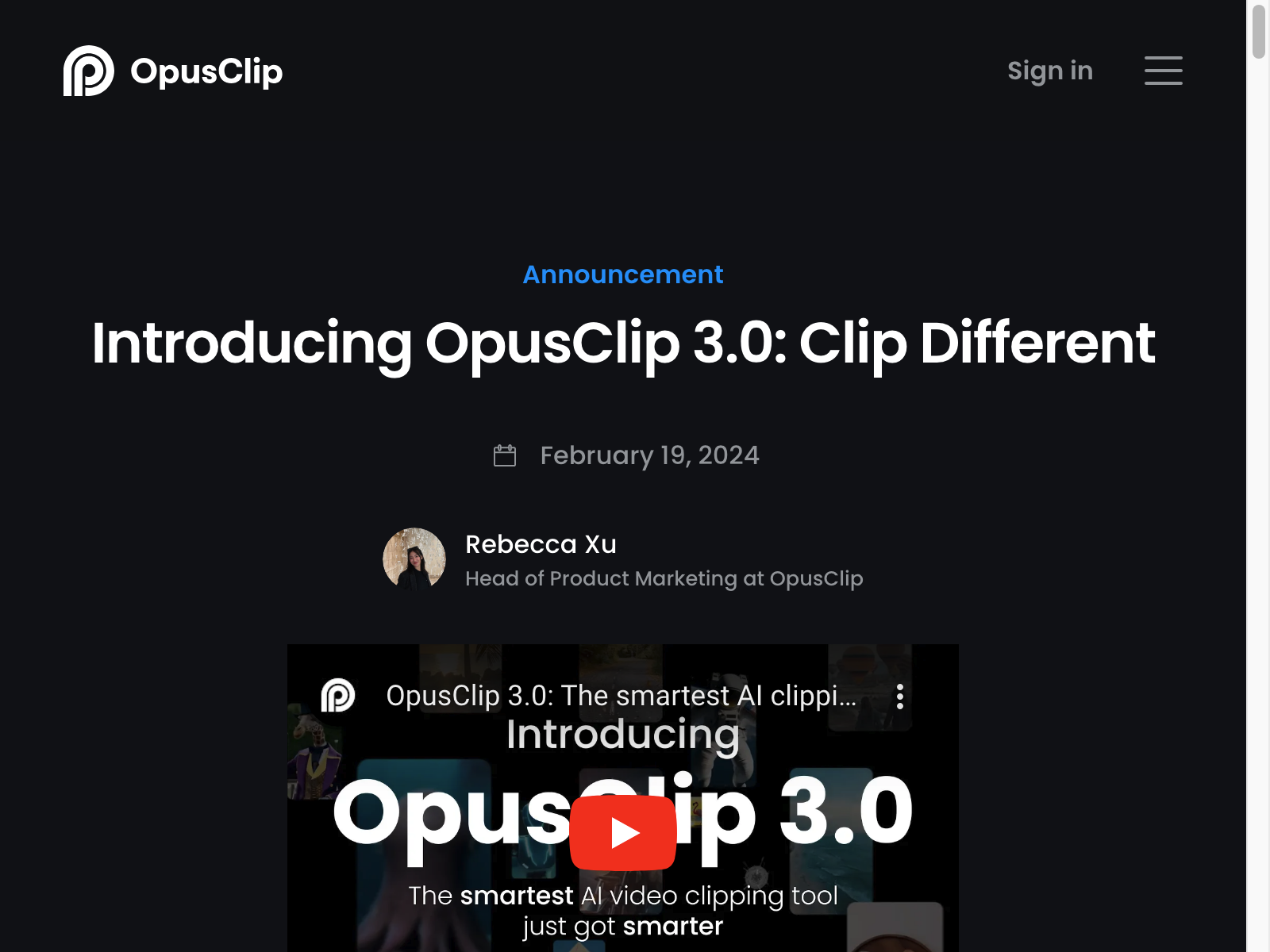 Opusclip preview