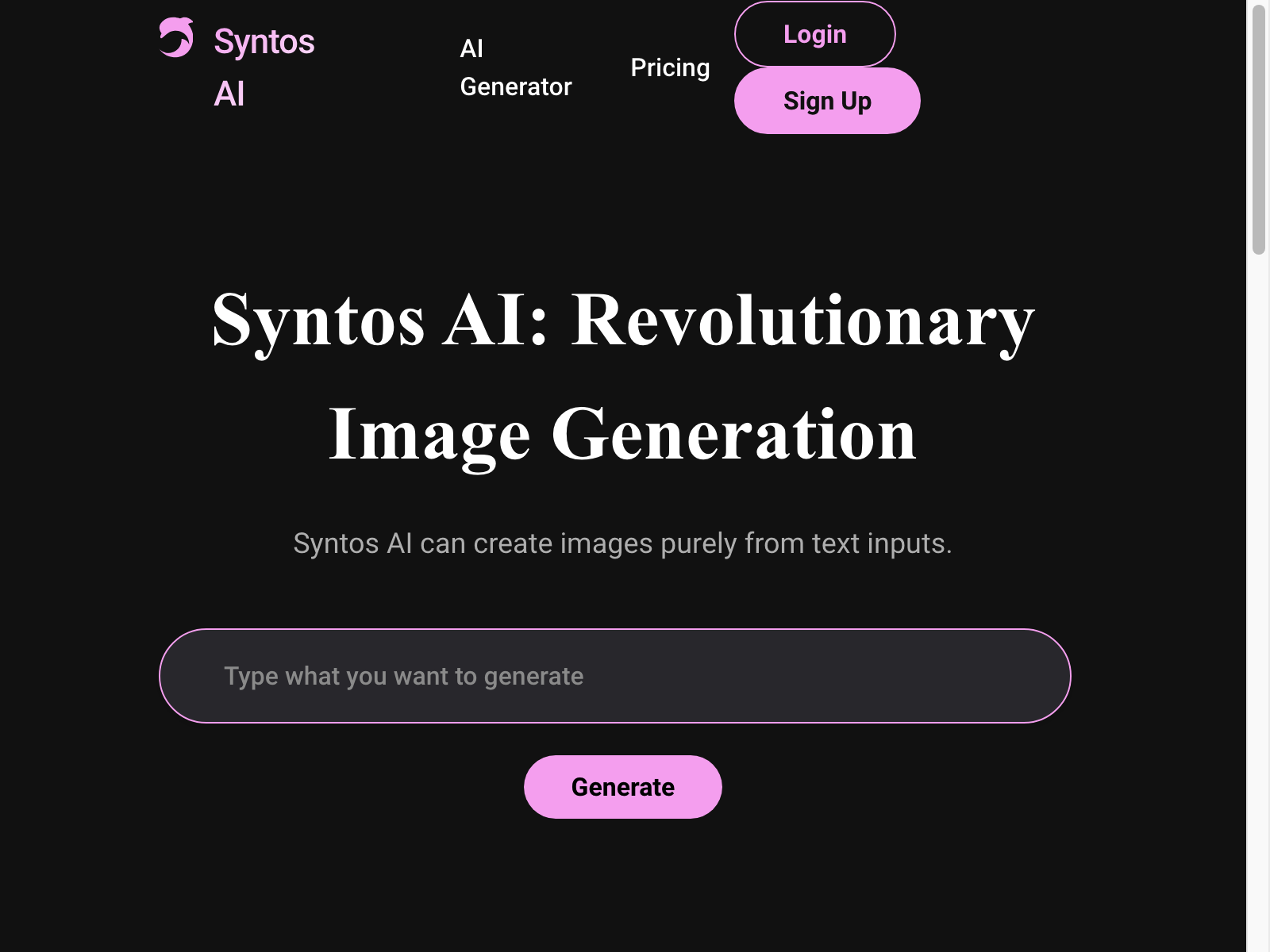 Syntos Ai preview